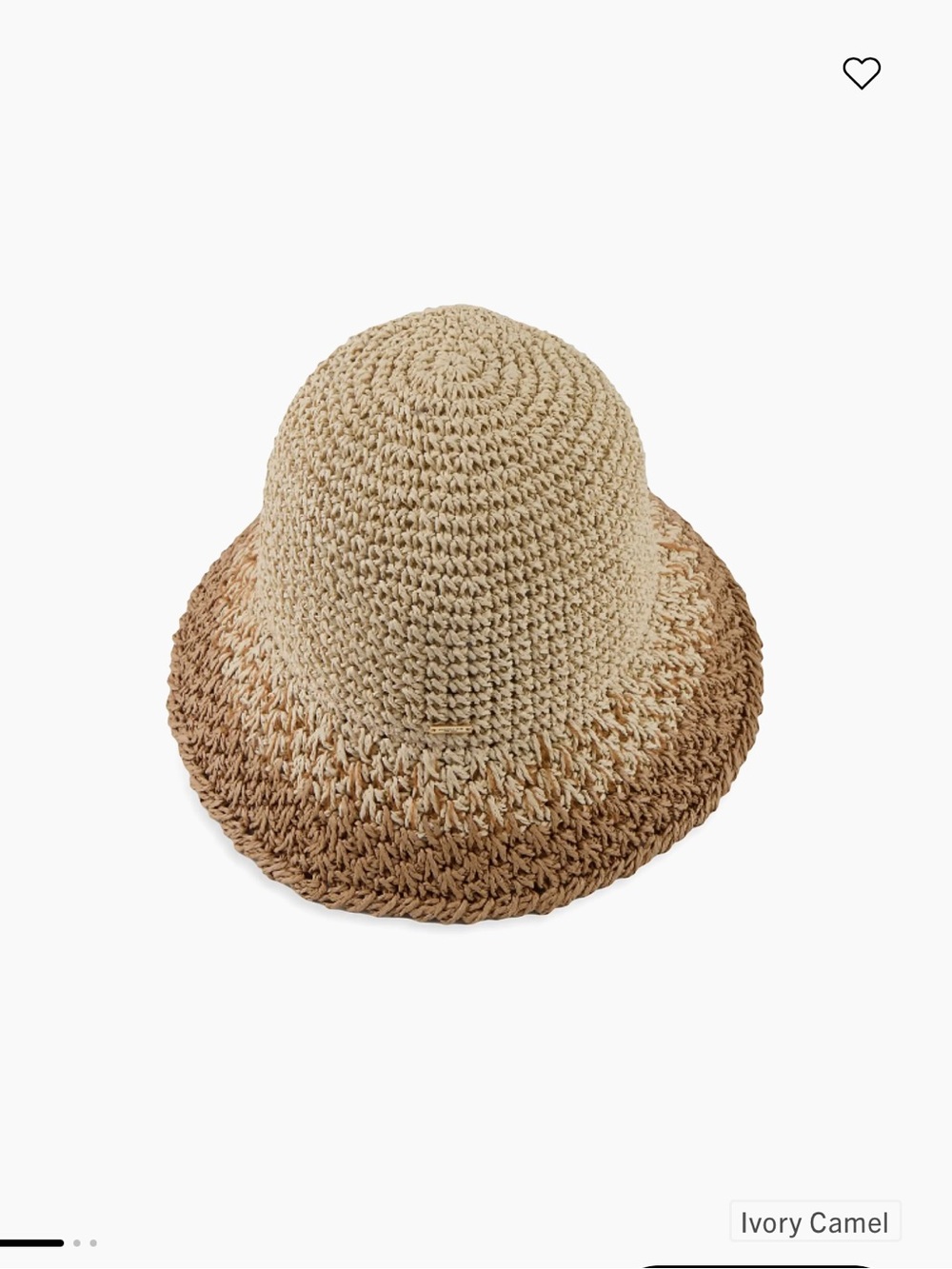 🌸 NWT Eugenia Kim Bailey Crochet Bucket Hat